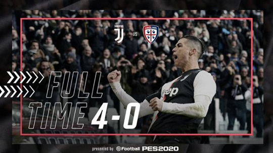 Ronaldo nets 2 as Juventus wins at Parma 4-0 in Serie A