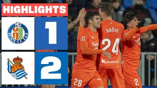 GETAFE CF 1 - 2 REAL SOCIEDAD | RESUMEN LALIGA EA SPORTS